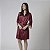 Robe Feminino Curto Bordô - Imagem 1