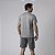 Pijama Masculino Curto Cinza Mescla - Imagem 3