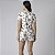 Pijama Feminino Curto Toile com Renda - Imagem 3
