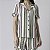 Pijama Feminino Curto Aberto Listrado Style - Imagem 2