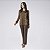 Pijama Feminino Longo Onça Brown - Imagem 2