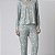 Pijama Feminino Longo Floral Green - Imagem 2