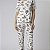 Pijama Feminino Capri Toile com Renda - Imagem 2