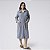 Robe Longo com Zíper em Soft Glacê Azul - Imagem 1