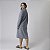 Robe Longo com Zíper em Soft Glacê Azul - Imagem 4