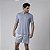 Pijama Masculino Curto Geométrico Blue - Imagem 1