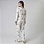 Pijama Feminino Longo Jardim Blue - Imagem 3