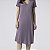 Camisão Feminino Midi Malva Celinda com Renda - Imagem 2