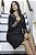 Camisão Feminino Curto Manga Longa Preto - Imagem 5