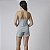 Short Doll de Alça Fina Verde Alecrim com Renda - Imagem 4