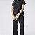 Pijama Feminino Pantacourt Preto - Imagem 3
