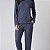 Pijama Feminino Longo Cashmere Touch Marinho - Imagem 2