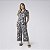 Pijama Feminino Pantacourt Plus Size Marinho Orgânico - Imagem 1