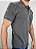 Camisa Polo Masculina Estonada Piquet Algodão Chumbo - Imagem 3
