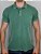 Camisa Polo Masculina Estonada Piquet Algodão Verde - Imagem 1