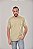 Camiseta Masculina Estonada Lisa Algodão Palha - Imagem 2