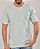 Camiseta Masculina Estonada Lisa Algodão Off White - Imagem 3