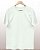 Camiseta Masculina Estonada Lisa Algodão Off White - Imagem 1