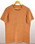 Camiseta Masculina Estonada Lisa Algodão Telha - Imagem 1