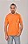 Camiseta Masculina Estonada Lisa Algodão Laranja - Imagem 2