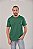 Camiseta Masculina Pré-encolhida Lisa Algodão Musgo - Imagem 2