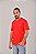 Camiseta Masculina Pré-encolhida Lisa Algodão Vermelha - Imagem 4