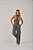 Calça Feminina Pantalona Estonada M/Malha Chumbo - Imagem 2