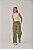 Cropped Gola Alta Feminina Ribana Estonada Off White - Imagem 2