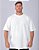 Camiseta Oversized Masculina Pré-Encolhida Malha Branca - Imagem 1