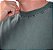 Camiseta Oversized Masculina Estonada Malha Musgo - Imagem 3