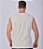 Regata Machão Masculina Estonada Corte a Fio Off White - Imagem 3