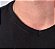 Camiseta Gola V Masculina Algodão Elastano Preta - Imagem 6