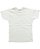 Camiseta Infantil Estonada Lisa Algodão Off White - Imagem 1