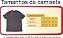 Camiseta Infantil Marmorizada Lisa Algodão Preta - Imagem 2