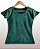 Camiseta Feminina Marmorizada lisa Algodão Musgo - Imagem 1