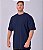 Camiseta Oversized Masculina Pré-Encolhida Malha Marinho - Imagem 1