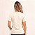 Camiseta Feminina Gola V Marfim em Algodão Penteado 30.1 - Imagem 3