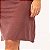 Vestido Curto Camisetão Estonado M/Malha Corte a Fio Vinho - Imagem 4
