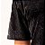 Vestido Curto Camisetão Marmorizado M/Malha Corte a Fio Preto - Imagem 3