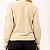 Blusa Feminina de Moletom Estonado Algodão Palha - Imagem 4