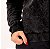 Blusa Feminina de Moletom Marmorizado Algodão Preto - Imagem 2