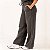Calça Feminina Pantalona Estonada de Moletom Chumbo - Imagem 3