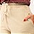 Calça Feminina Pantalona Estonada de Moletom Palha - Imagem 3