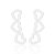 Brinco Ear Cuff Liso Coração - Imagem 1