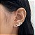 Brinco Ear Cuff Liso Coração - Imagem 2