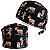 Gorro Cirúrgico, Vacas Marrons, Preto - Imagem 1