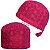 Gorro Cirúrgico Unissex, Lese Pink, Bordado Floral, Leise - Imagem 1