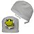 Gorro Cirúrgico, Emoji Feliz, Cinza Rasgado - Imagem 1