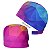 Gorro Cirúrgico, Geométrico Triângulos, Azul, Rosa, Roxo - Imagem 1