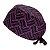 Gorro Cirúrgico, Bisturis Rosa, Preto - Imagem 3